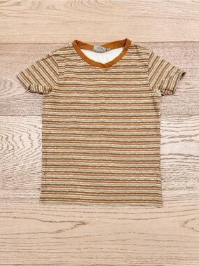 WHEAT KIDS Striped Neutral Tshirt
